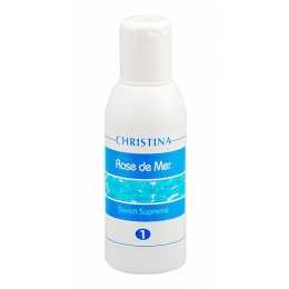 Christina Кристина Rose de Mer-1 Savon Supreme 120ml - Дезинфицирующее мыло для пилинга, Шаг 1
